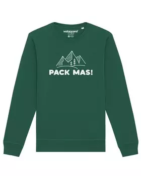 Свитер Watapparel Sweatshirt Pack mas!, темно-зеленый