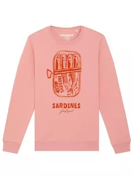 Свитер Watapparel Sweatshirt Sardines Portugal, розовый