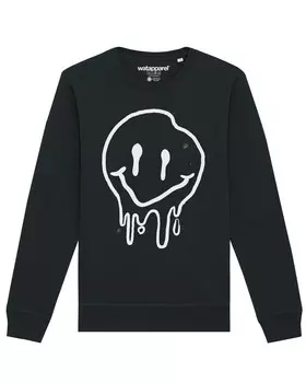 Свитер Watapparel Sweatshirt Smiley, черный