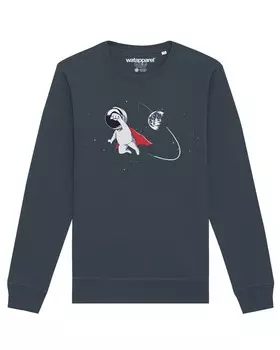 Свитер Watapparel Sweatshirt Superastronaut, антрацит
