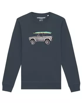 Свитер Watapparel Sweatshirt Surf Pickup, антрацит