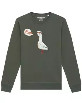 Свитер Watapparel Sweatshirt, темно-зеленый