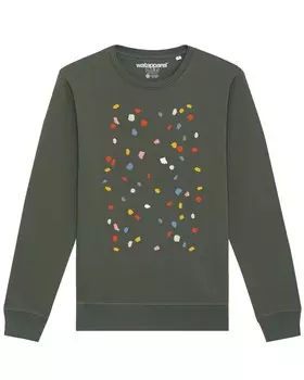 Свитер Watapparel Sweatshirt This is Art, хаки