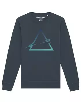 Свитер Watapparel Sweatshirt Triangle, антрацит
