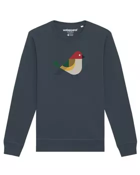Свитер Watapparel Sweatshirt Vogel, антрацит