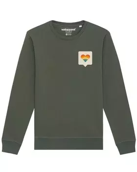 Свитер Watapparel Sweatshirt Von Herzen, хаки