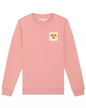 Свитер Watapparel Sweatshirt Von Herzen, розовый