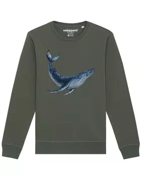 Свитер Watapparel Sweatshirt Wal, оливковый