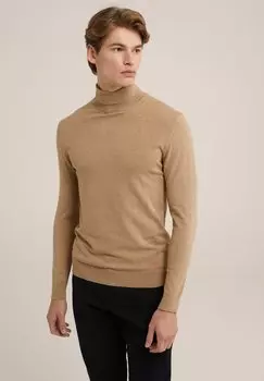 Свитер WE Fashion, бежевый