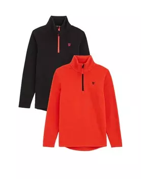 Свитер WE Fashion, цвет Orange/Black