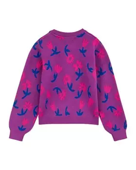 Свитер WE Fashion, фиолетовый