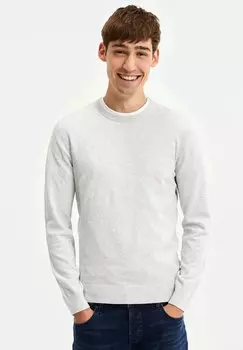 Свитер WE Fashion, кремовый