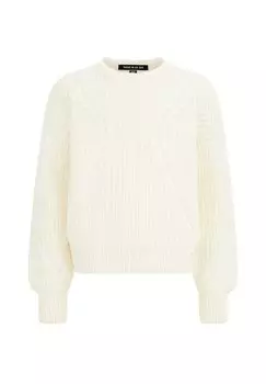 Свитер WE Fashion, кремовый