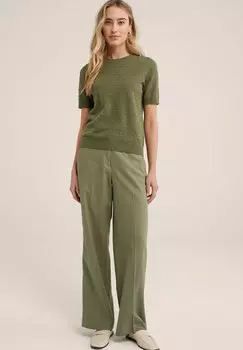 Свитер WE Fashion, оливковый