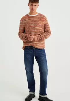 Свитер WE Fashion, оранжевый