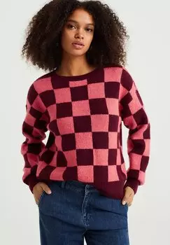 Свитер WE Fashion, розовый