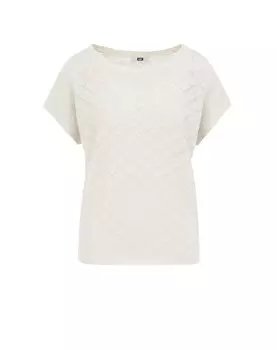 Свитер WE Fashion, слоновая кость