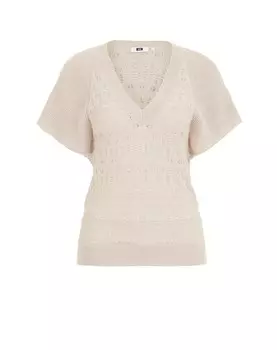 Свитер WE Fashion Sweater, бежевый