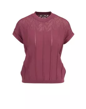 Свитер WE Fashion Sweater, темно-фиолетовый