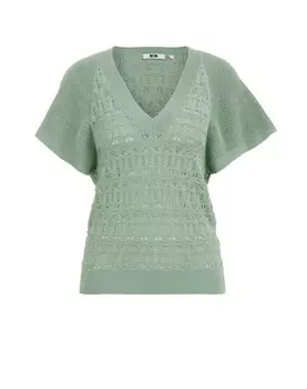Свитер WE Fashion Sweater, зеленый