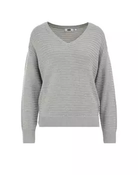 Свитер WE Fashion, светло-серый