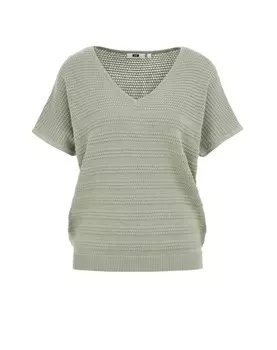 Свитер WE Fashion, светло-зеленый