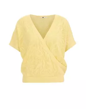 Свитер We Fashion, светло-желтого