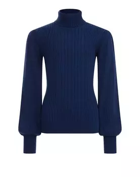 Свитер We Fashion, темно-синий