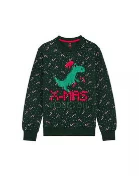 Свитер WE Fashion, темно-зеленый