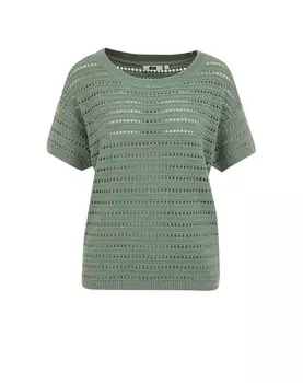 Свитер WE Fashion, зеленый