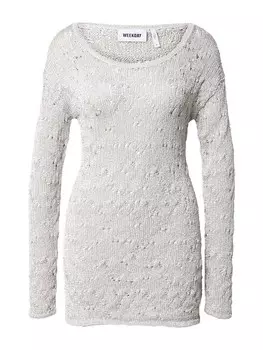 Свитер Weekday MELANY, светло-серый