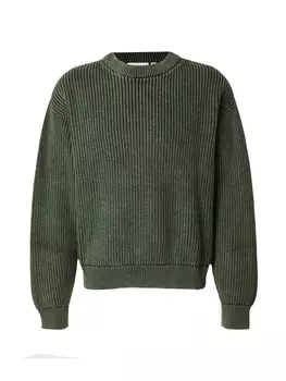 Свитер WEEKDAY Sweater Daniel, зеленый
