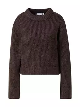Свитер WEEKDAY Sweater Flash, темно-коричневый