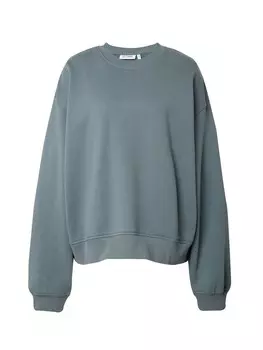 Свитер WEEKDAY Sweatshirt Paula, базальтовый серый