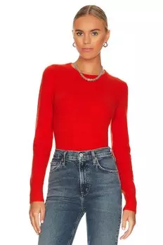 Свитер White + Warren Cashmere, цвет Bright Poppy