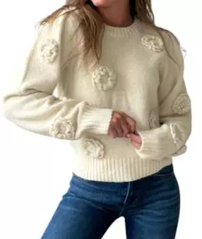 Свитер Wilessa кремового цвета ASTR