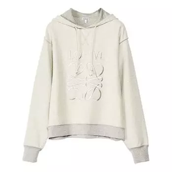 Свитер (WMNS) Loewe Anagram Hoodie 'Grey Melange', серый