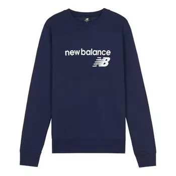 Свитер (WMNS) New Balance Classic Core Fleece Crew 'Pigment', темно-синий