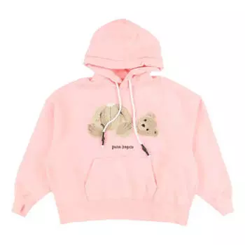 Свитер (WMNS) Palm Angels Broken Bear Cotton Hoodie 'Pink', розовый