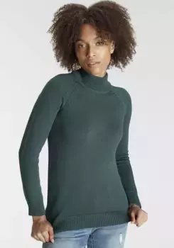 Свитер-водолазка "Аризона" "одноцветная водолазка" с водолазкой Arizona, цвет Petrol