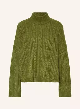 Свитер-водолазка ihmylle ls5 ICHI, зеленый