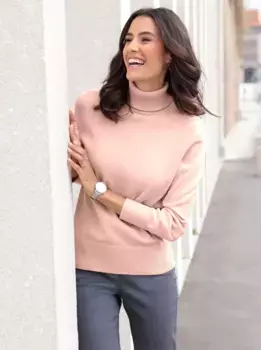 Свитер-водолазка Inspirations "Пуловер" Inspirationen, цвет Puder