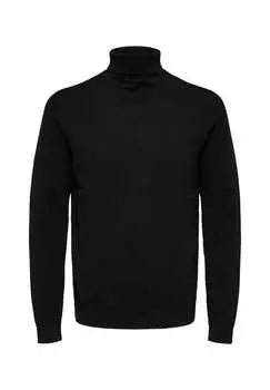 Свитер водолазка свитер Selected, черный
