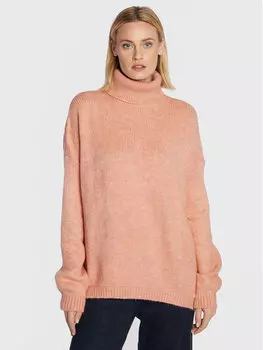 Свитер-водолазка свободного кроя Ltb, розовый