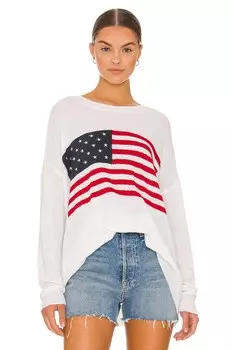 Свитер woodsy Show Me Your Mumu, цвет american flag print