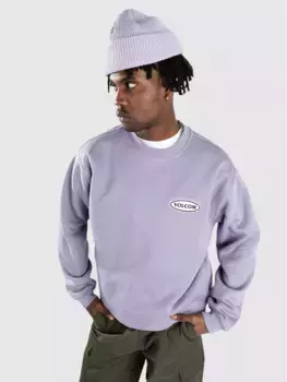 Свитер Workard с круглым вырезом Volcom, фиолетовый