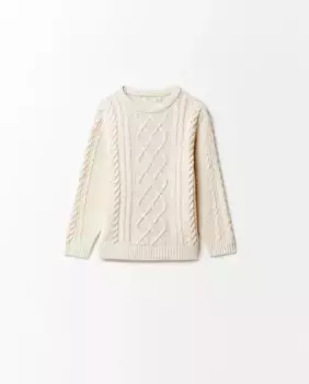 Свитер «восьмерки» Sfera, белый