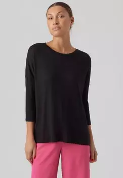 Свитер вязаный BRIANNA 3/4 BOO REP Vero Moda, цвет black