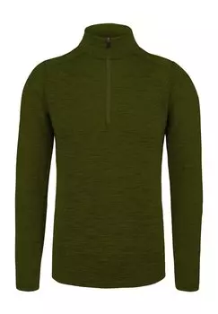 Свитер вязаный CANBERRA 1/4 normani Outdoor Sports, цвет grn