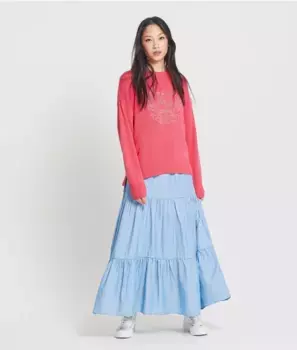 Свитер вязаный Mariner Retro Jeans, красный